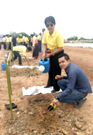 สศท.3 ร่วมโครงการรณรงค์ปลูกหญ้าแฝกเพื่อเฉลิมพระเกียรติฯ 