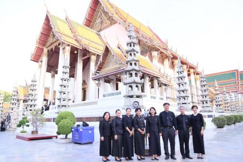 สศก. ร่วมพิธีสวดพระพุทธมนต์อุทิศถวายบูรพกษัตริย์