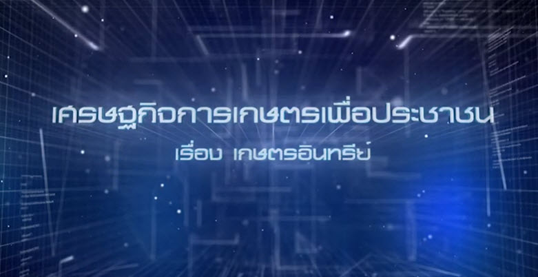 เศรษฐกิจการเกษตรเพื่อประชาชน : เทปที่ 247 เรื่อง เกษตรอินทรีย์