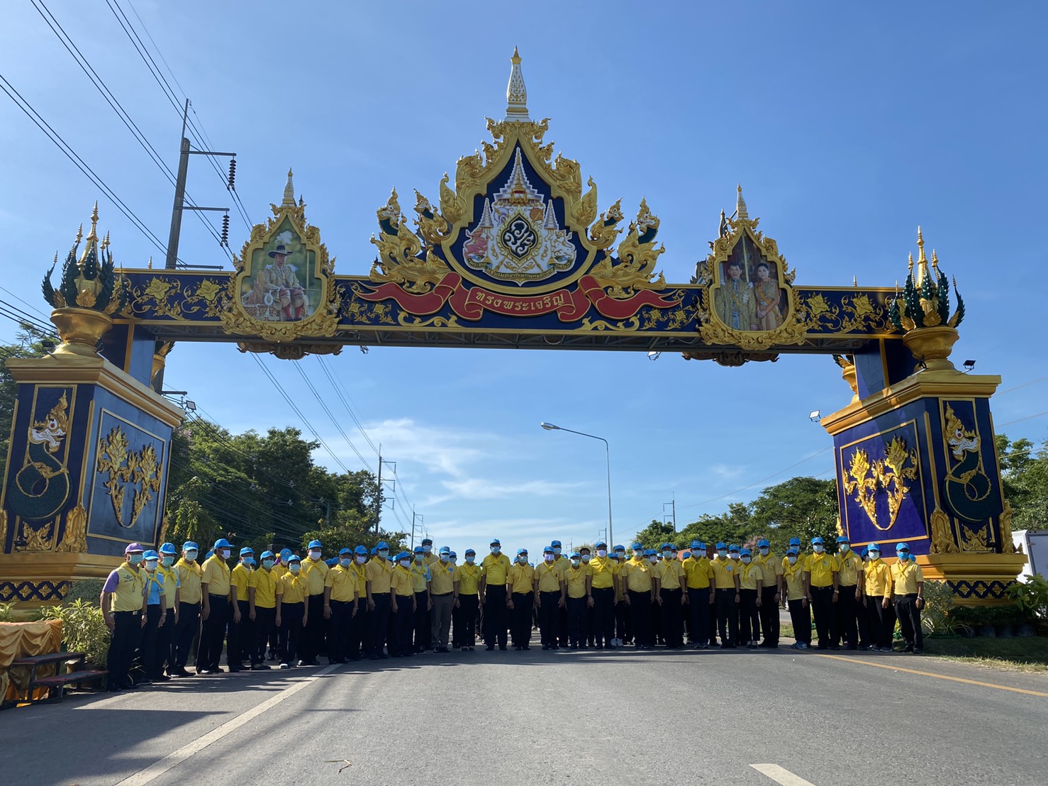 สศท.3 เข้าร่วมงานพิธิเปิดซุ้มประตูเมืองเฉลิมพระเกียรติ