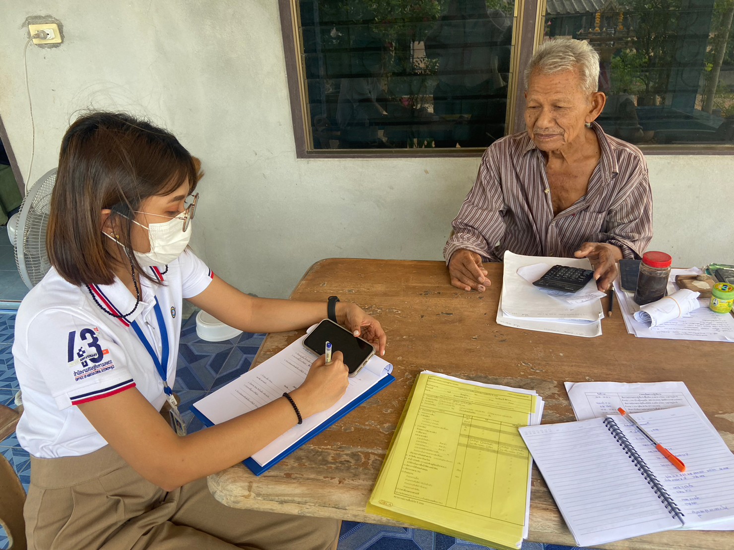 ศูนย์สารสนเทศโดยส่วนสารสนเทศการผลิตปศุสัตว์และประมง ลงพื้นที่เก็บข้อมูลต้นทุน และสถานการณ์การการผลิตปศุสัตว์ ปี 2566