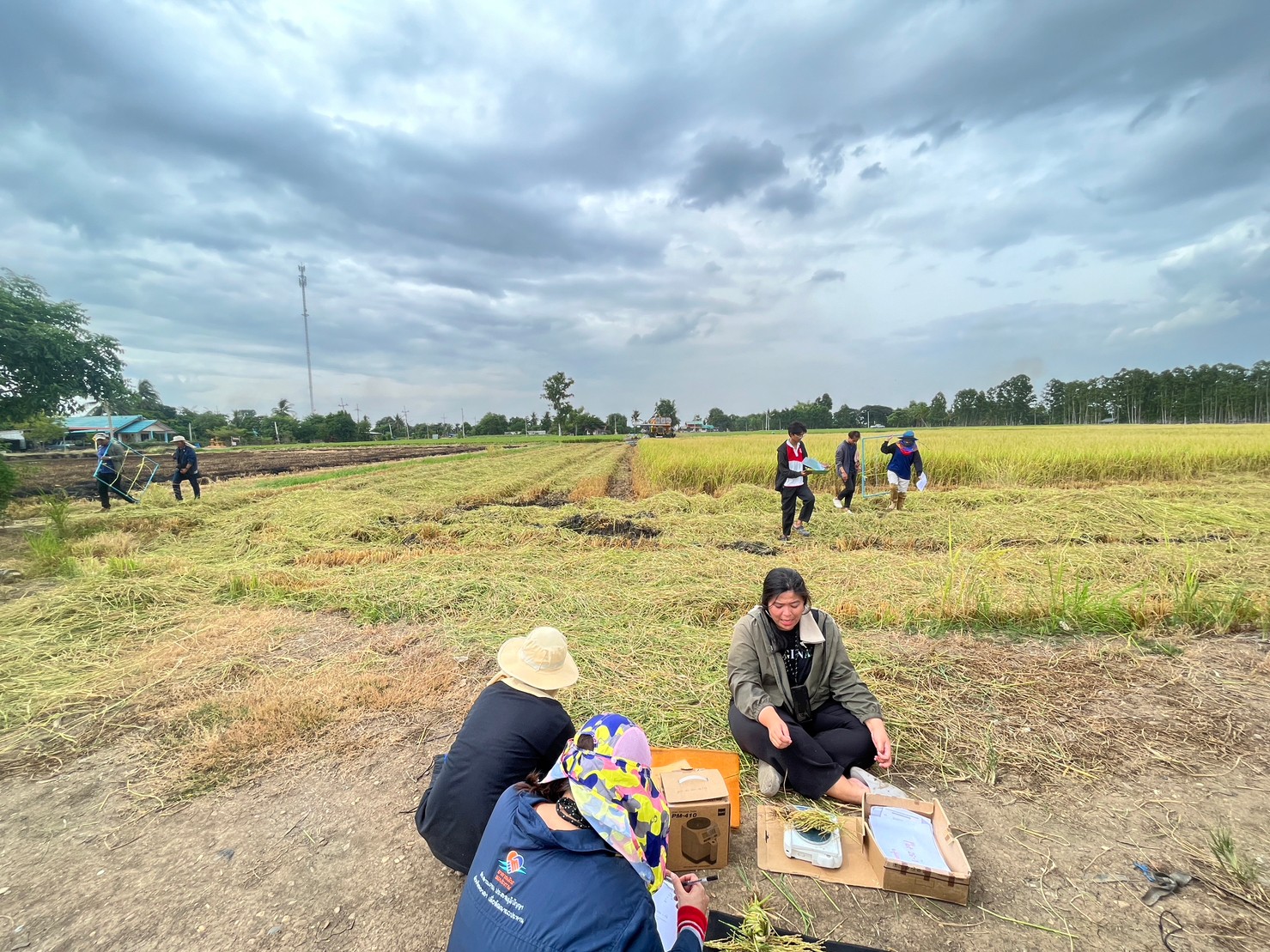 ศูนย์สารสนเทศการเกษตร โดยส่วนภูมิสารสนเทศการเกษตร ลงปฏิบัติราชการต่างจังหวัด...