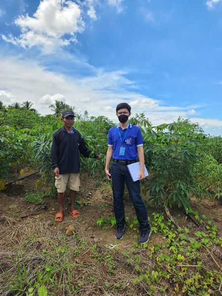 ศูนย์สารสนเทศการเกษตร สำนักงานเศรษฐกิจการเกษตร ลงพื้นที่สำรวจภาวะการผลิตมันสำปะหลังโรงงาน ปี 2566