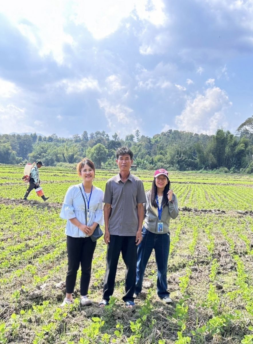 ศูนย์สารสนเทศการเกษตร โดย ส่วนสารสนเทศการผลิตพืชไร่นา ลงพื้นที่สำรวจภาวะการผลิต...